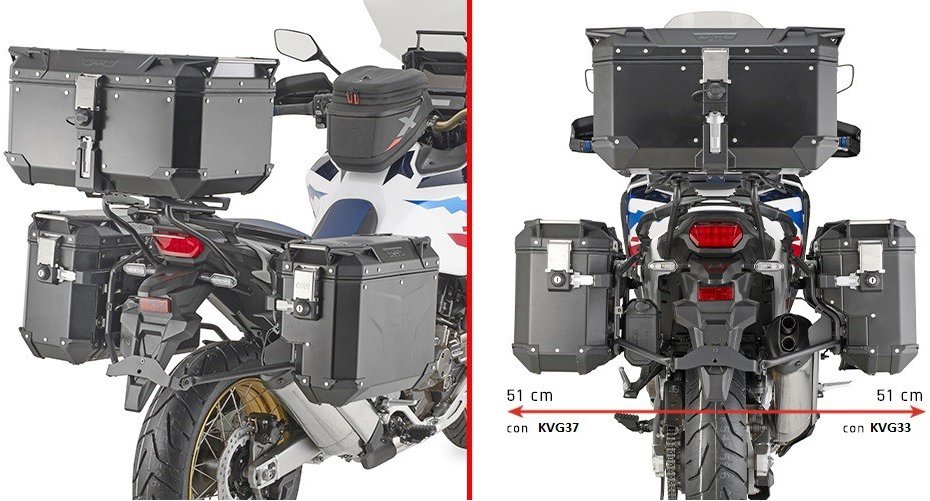 KAPPA KLOS1178CAM nosič bočných kufrov HONDA CRF 1100 L Africa Twin/Adventure Sports (20 – 24)