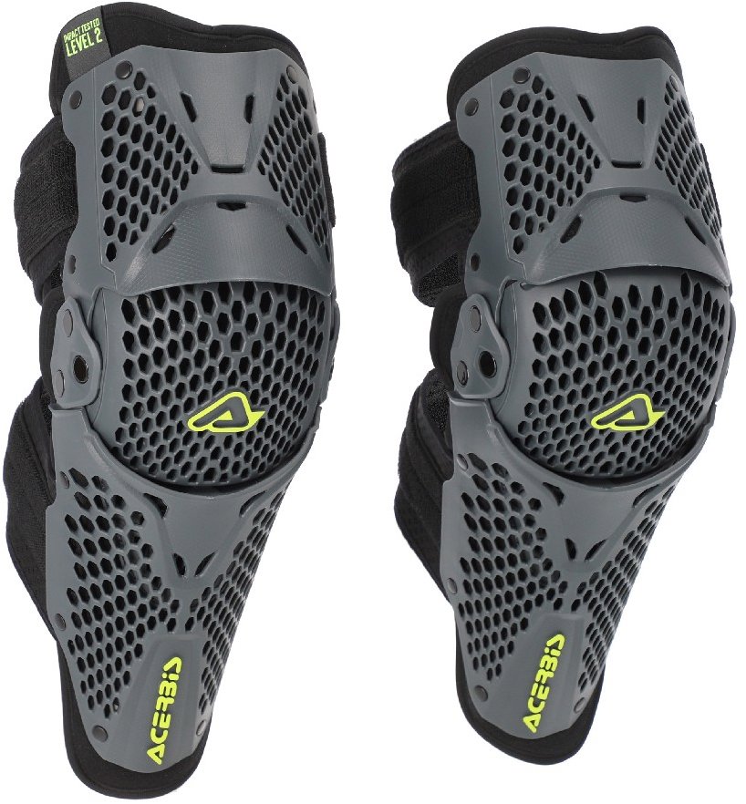 ACERBIS K035 GR – sivé kĺbové chrániče kolien