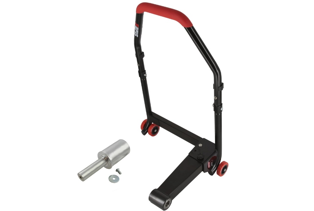 SEFIS M22 zadní sklopný stojan pro letmé uložení kola - levostranný pro BMW GS 1250 1300 53.5 mm