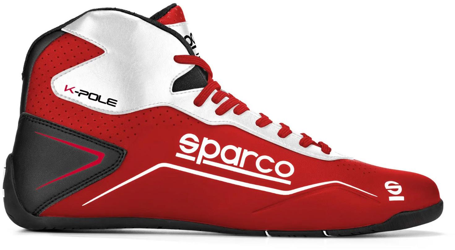 Sparco K-Pole červeno-biele, veľkosť 39