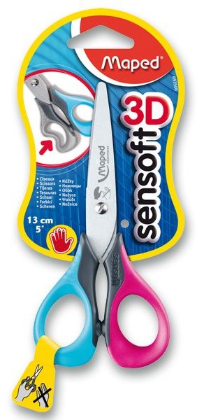 MAPED Sensoft Left 13 cm mix farieb