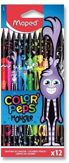 Maped Color´Peps Monster bezdrevné 12 farieb