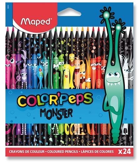 Maped Color´Peps Monster bezdrevné 24 farieb