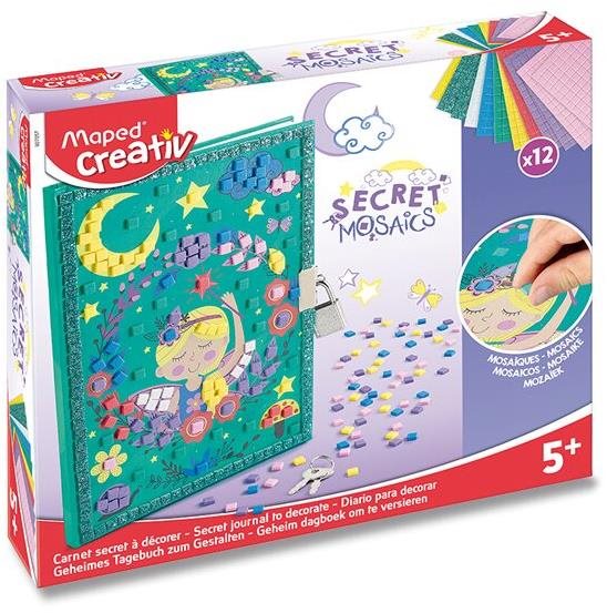 MAPED Secret Mosaics – Secret Diary kreatívna súprava