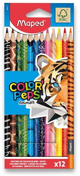 MAPED Animals, 12 farieb