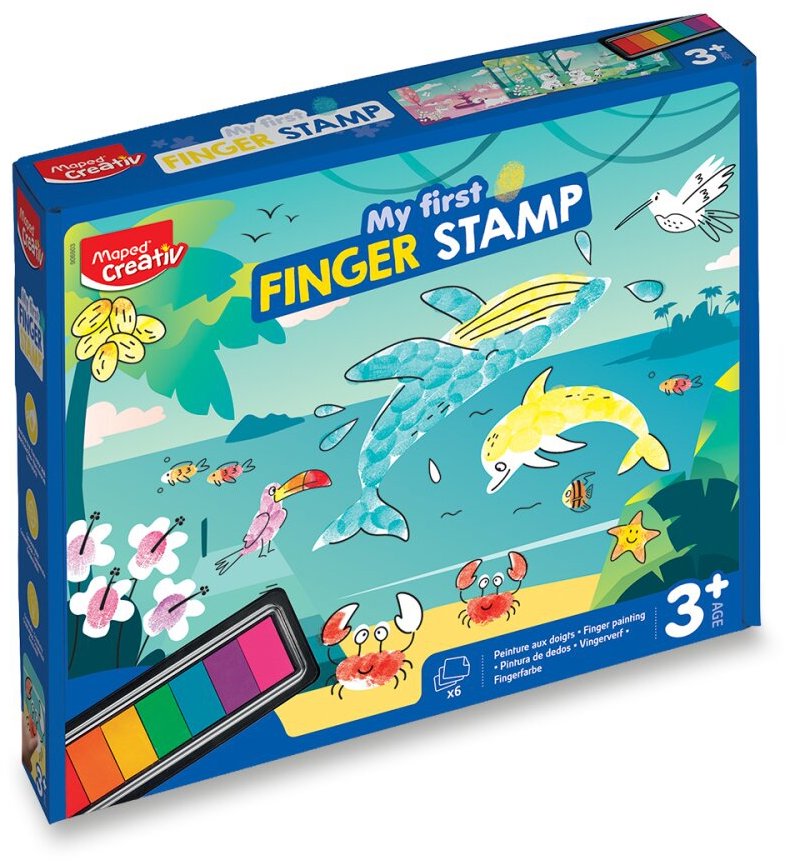 MAPED Early Age My First Finger Stamp