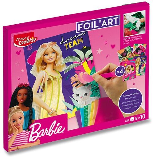 MAPED Foil'Art Barbie