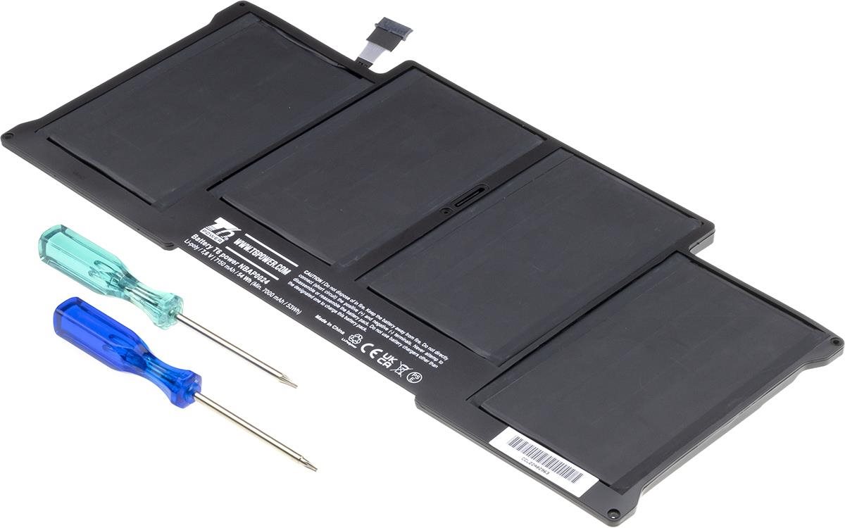 T6 Power pre Apple MacBook Air 13" A1369 Late 2010, Li-Poly, 7150 mAh (54 Wh), 7,6 V