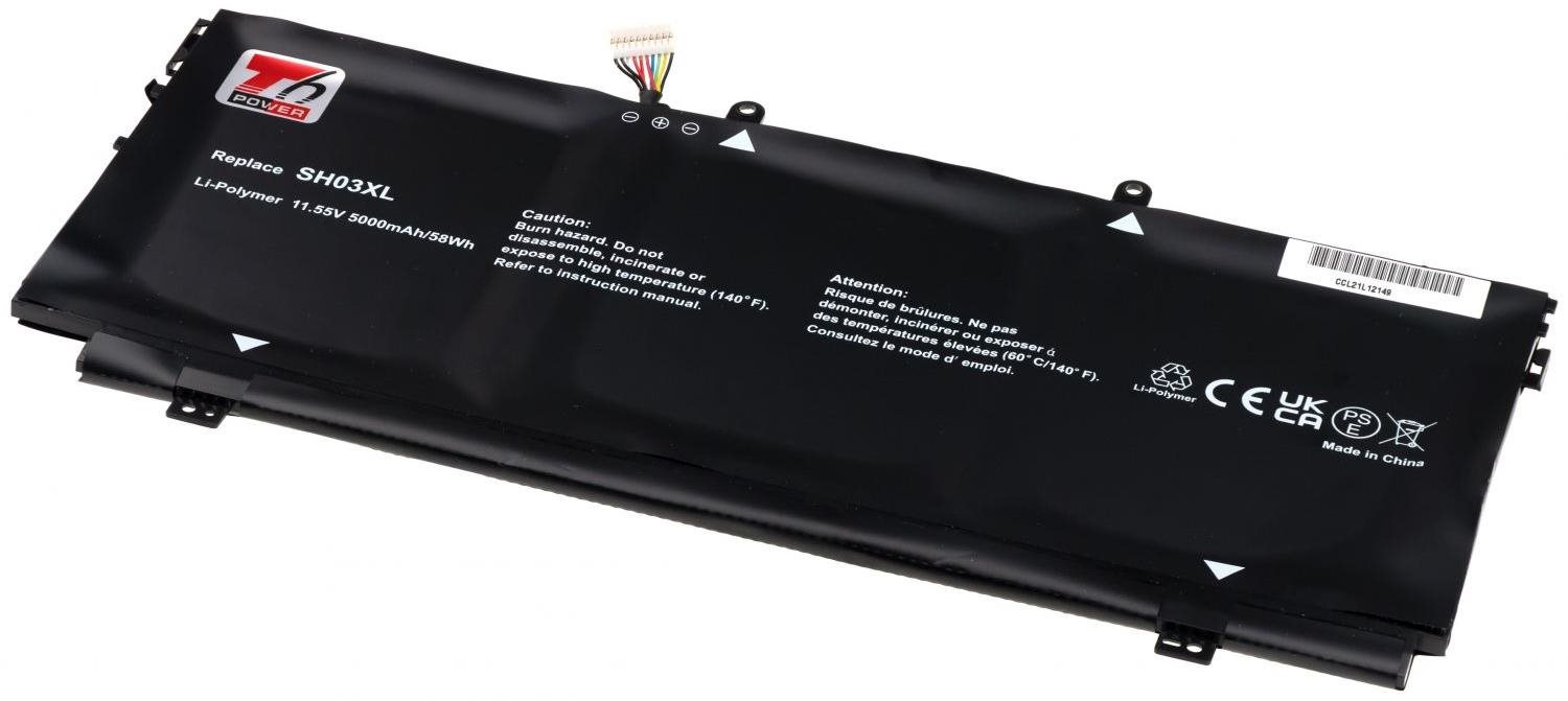 T6 Power pre HP Spectre 13-ac000, 13-w000 x360, 5 000 mAh, 58 Wh, 3cell, Li-pol