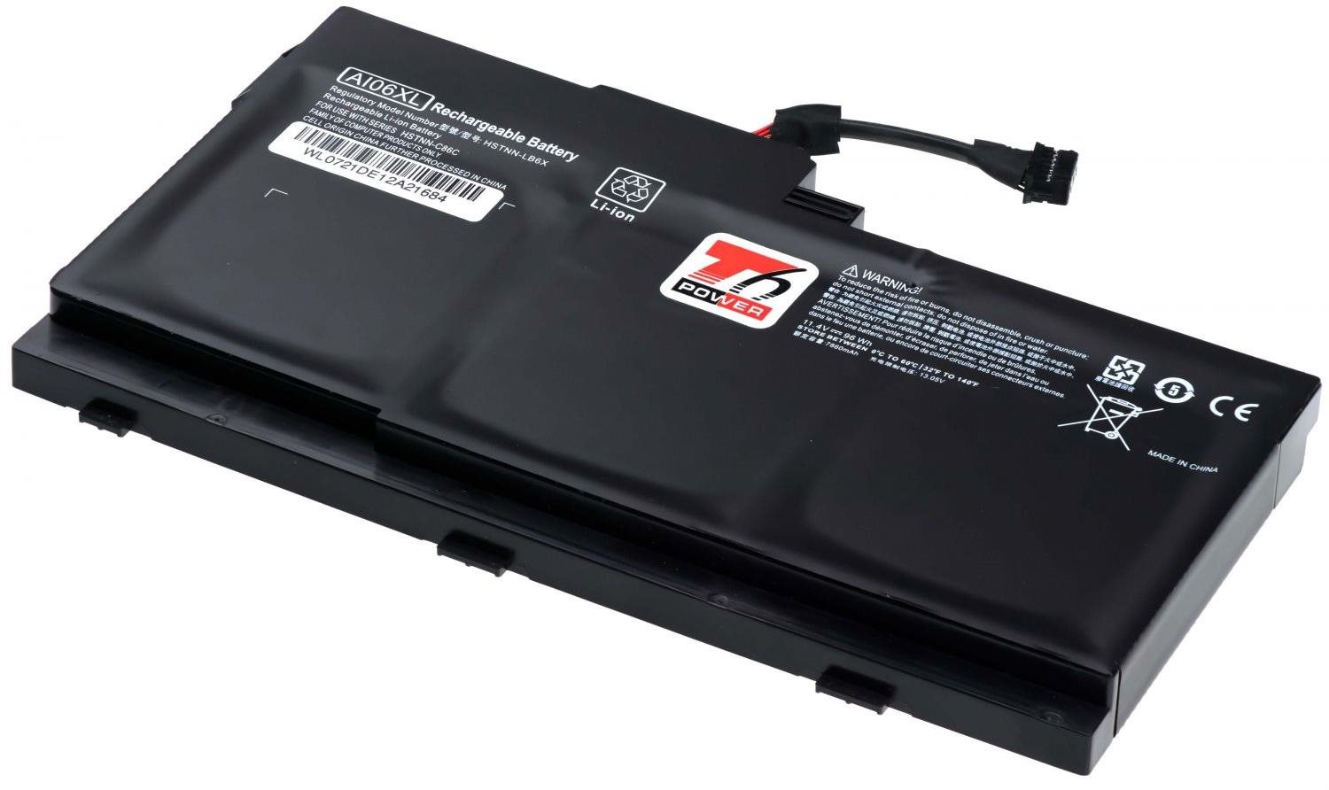 T6 Power do HP ZBook 17 G3, 8420 mAh, 96 Wh, 6 cell, Li-pol