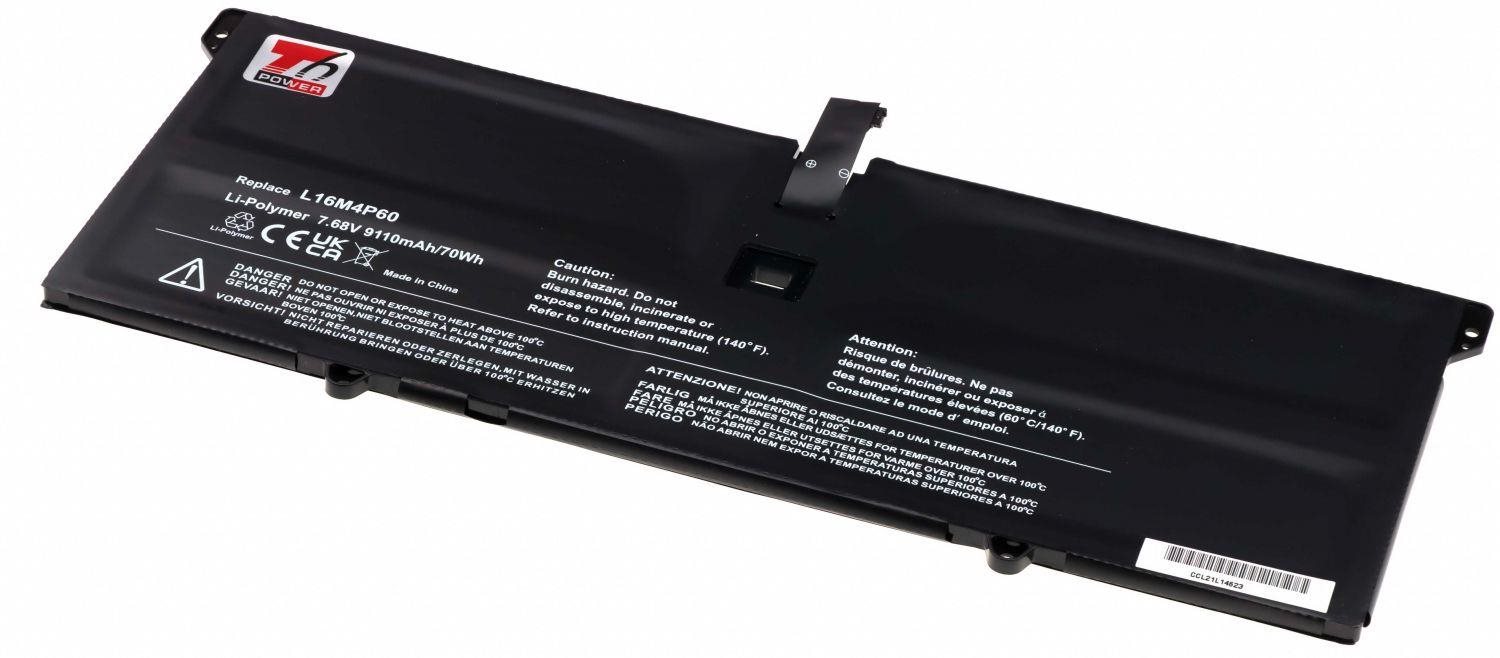 T6 Power pre Lenovo Yoga 920-13IKB, 9110 mAh, 70 Wh, 4-článková, Li-pol