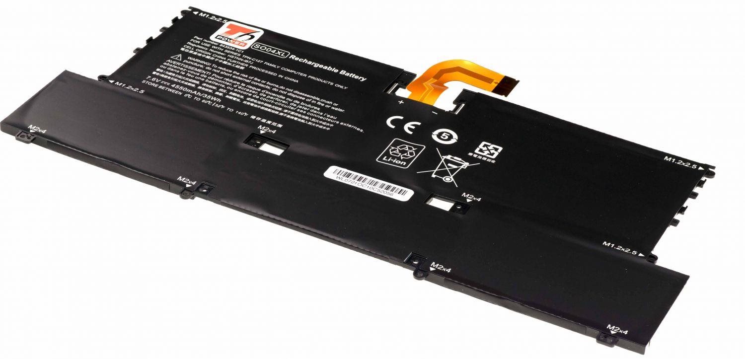 T6 Power HP Spectre Pro 13 G1, 13-V000, 13-V100, 4500 mAh, 34 Wh, 4cell, Li-Pol
