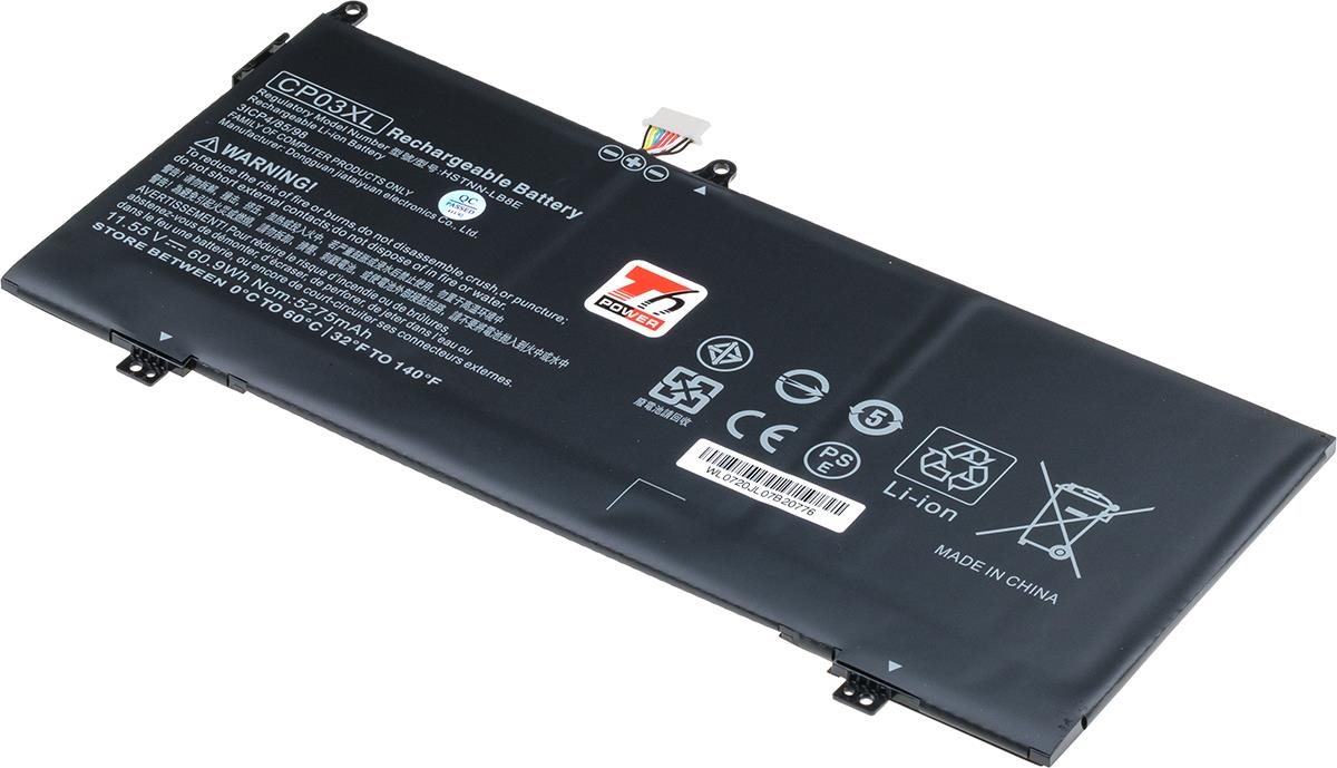 T6 Power HP Spectre 13-ae000, 13-ae500 x360 séria, 5275 mAh, 60 Wh, 3cell, Li-Pol