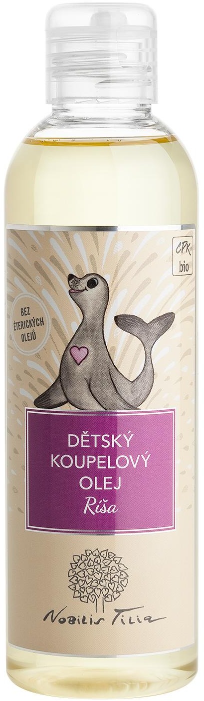Nobilis Tilia Detský kúpeľový olej Ríša, 200 ml