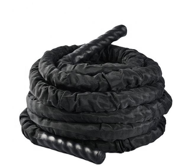 FitnessLine Posilovací lano v obalu 38 mm - 9 m