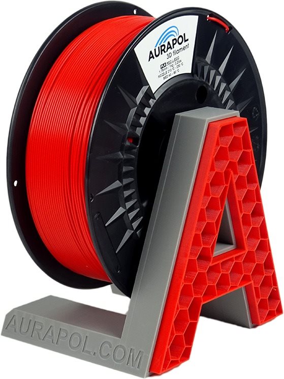 AURAPOL PLA 3D Filament L-EGO Červený 1 kg 1,75 mm AURAPOL