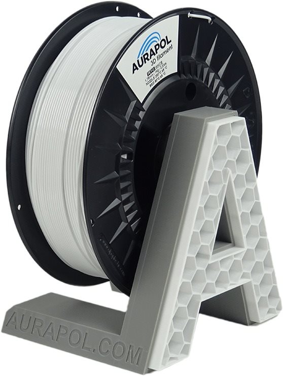 AURAPOL PET-G Filament Biely 1 kg 1,75 mm AURAPOL