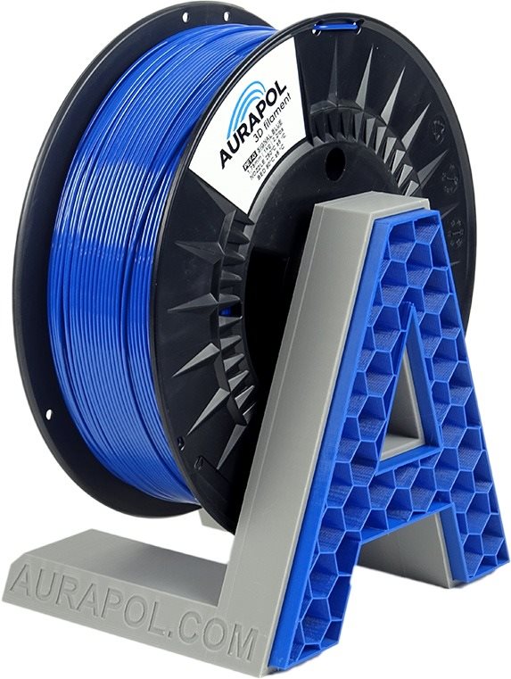 AURAPOL PET-G Filament Modrý 1 kg 1,75 mm AURAPOL