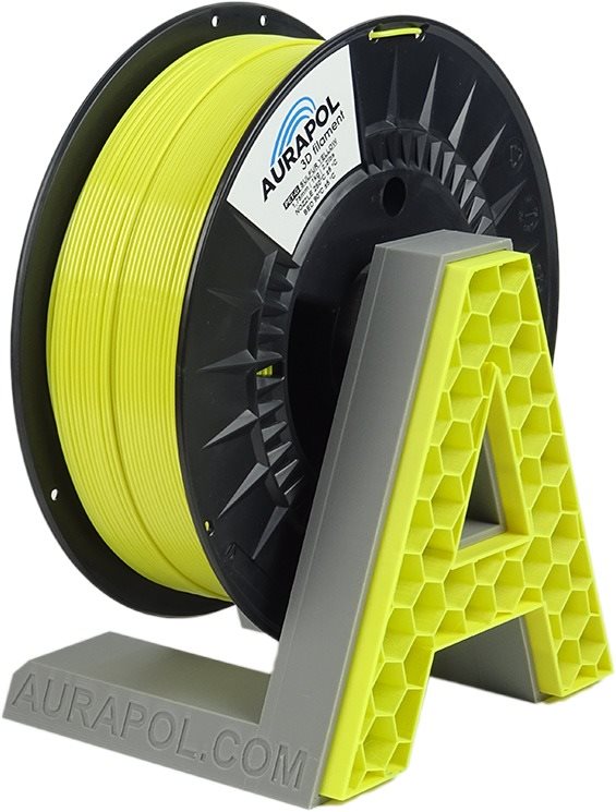 AURAPOL PET-G Filament Sírovo žltý 1 kg 1,75 mm AURAPOL