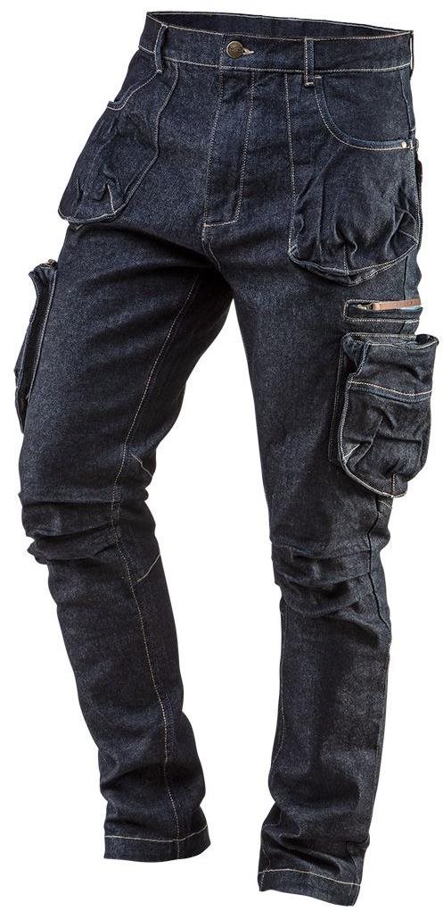 Pánske nohavice denim, 5 vreciek
