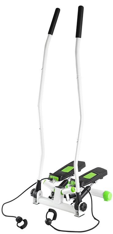 HMS S 3085 zelený twist stepper s expandérmi a držadlami