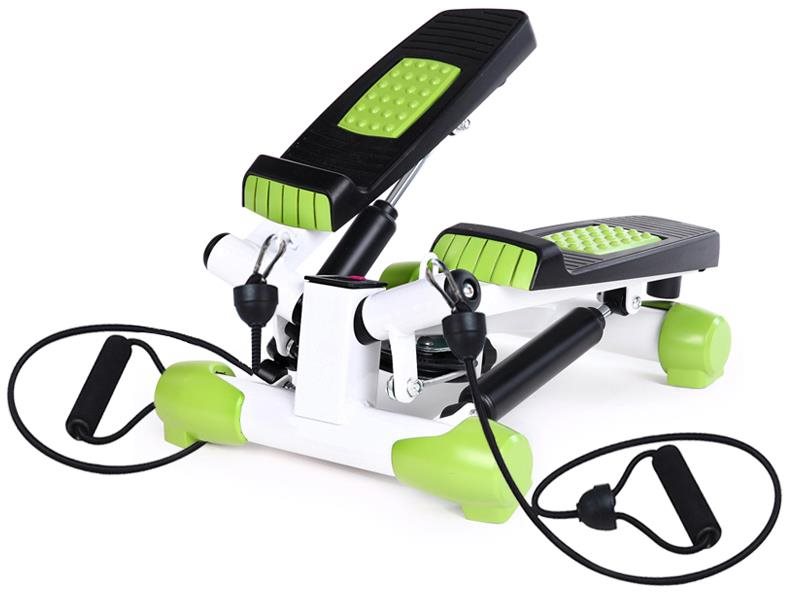 HMS S 3033 bielo-zelený twist stepper s expandérmi
