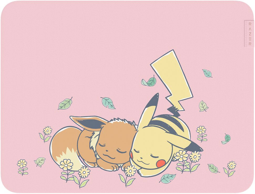 Razer Gigantus V2 Medium - Pokémon Pikachu/Eevee Ed.