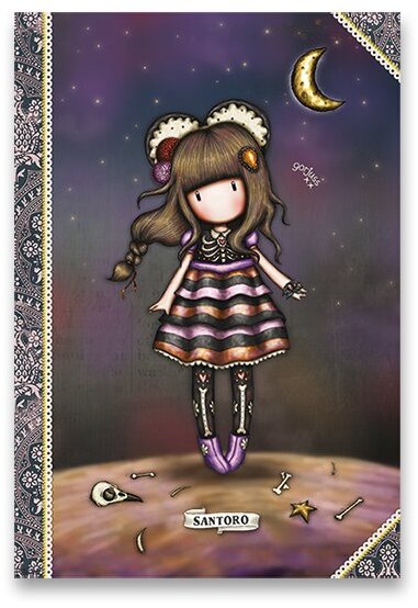 MAR-MAR Gorjuss A4 šitý, linajkový, náhodný motív