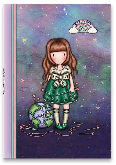 MAR-MAR Gorjuss A4, 96 listov, linajkový