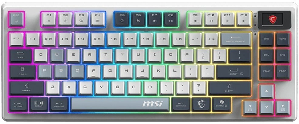 MSI FORGE GK600 TKL WIRELESS Sky – CZ/SK