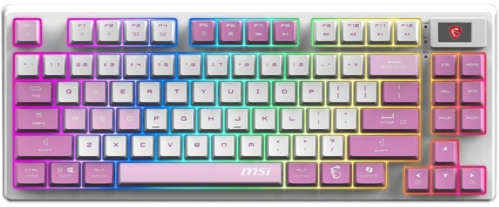 MSI FORGE GK600 TKL WIRELESS Violet – CZ/SK
