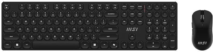 MSI FORGE K210 Wireless čierny – CZ/SK