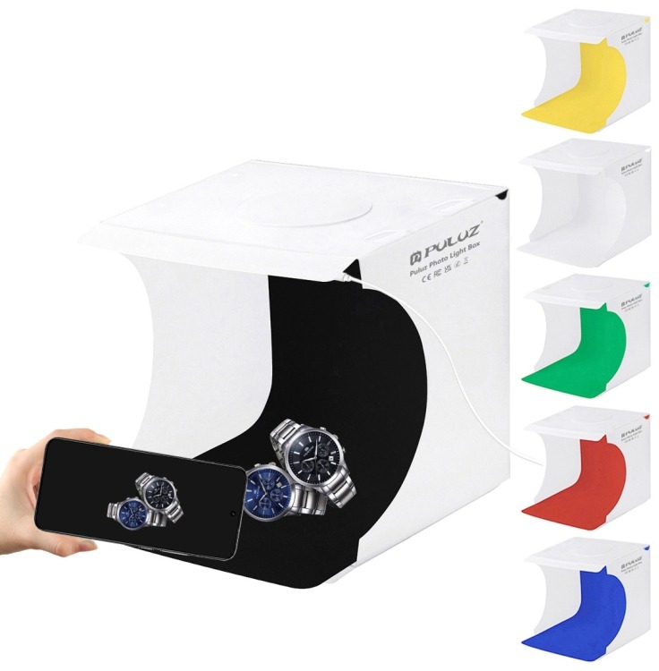 PULUZ Studio foto box s LED osvetlením 20 cm