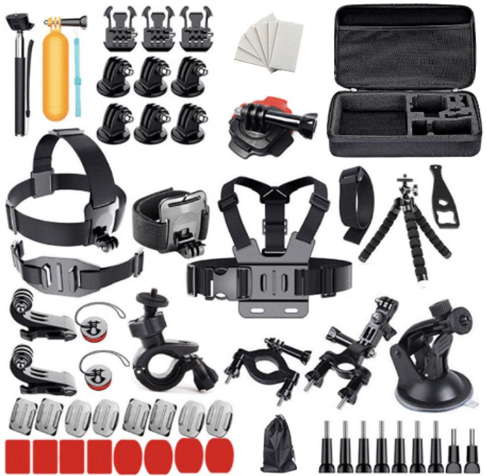 MG Set 63 in 1 súprava príslušenstva na športové kamery