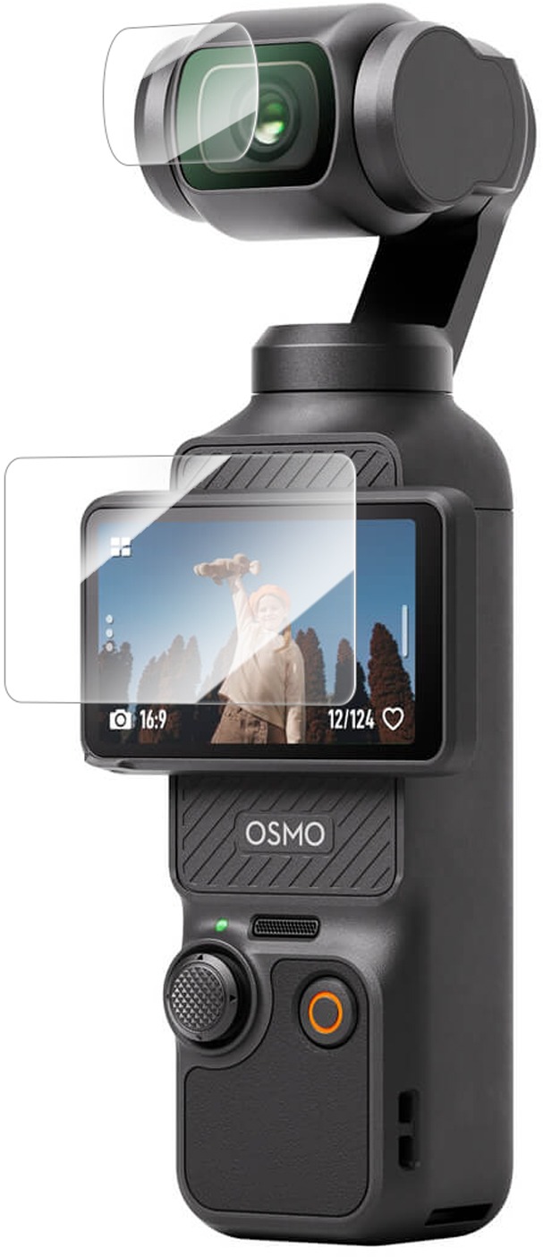 Telesin Tempered Film Kit for DJI Pocket3