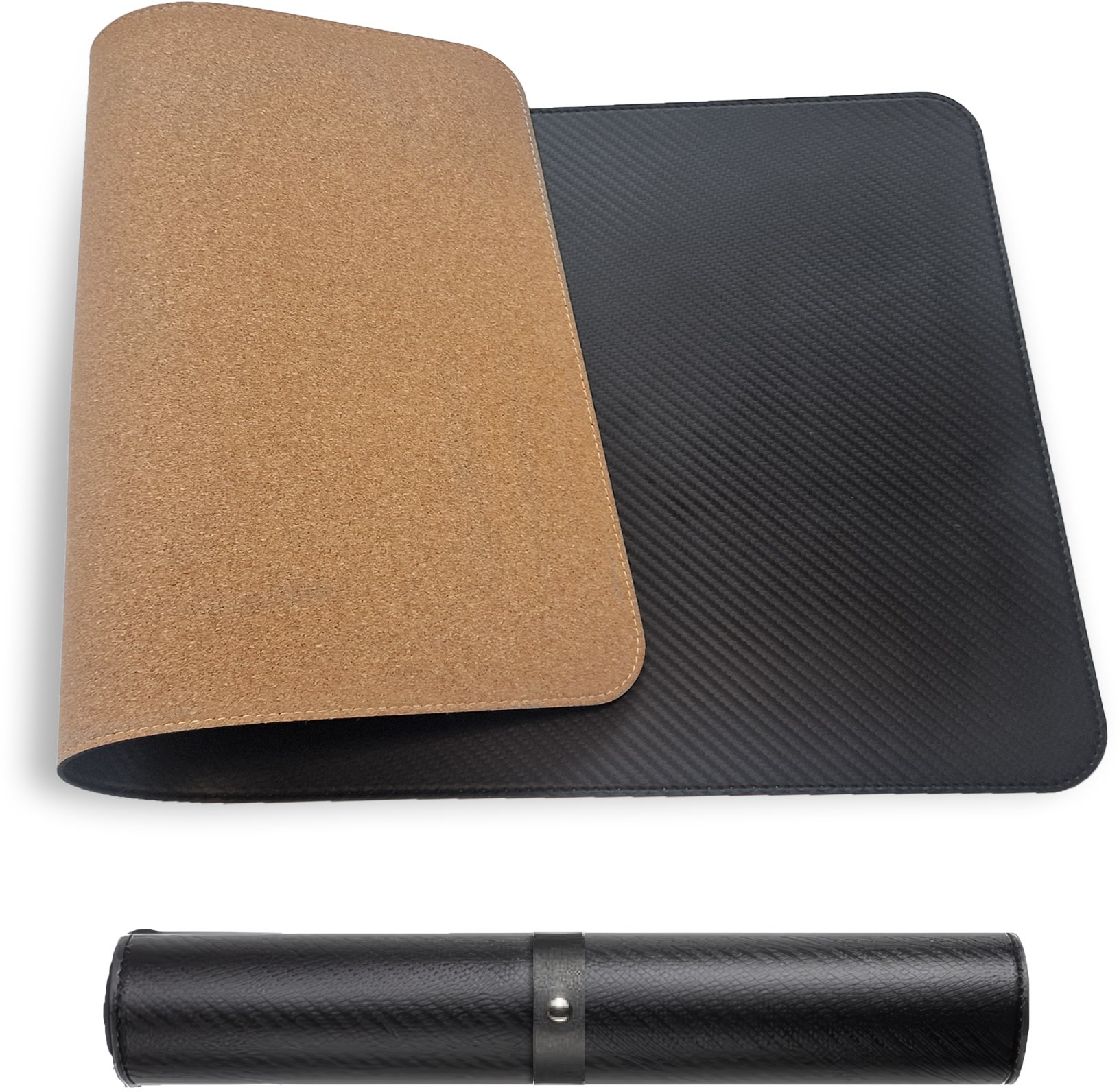 MOSH Table mat, korková, čierna, 80 × 40 cm