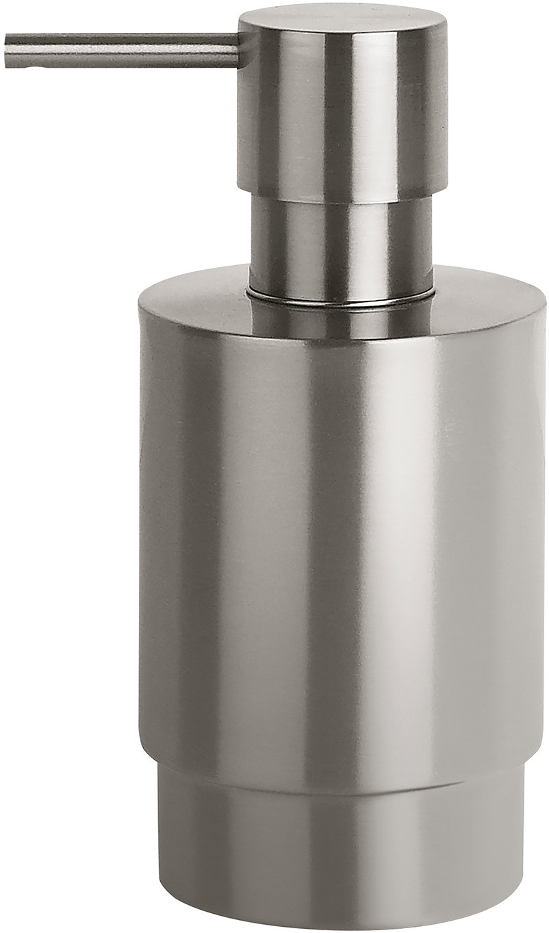 Spirella Dávkovač mydla NYO, 200 ml, kefovaná nehrdzavejúca oceľ