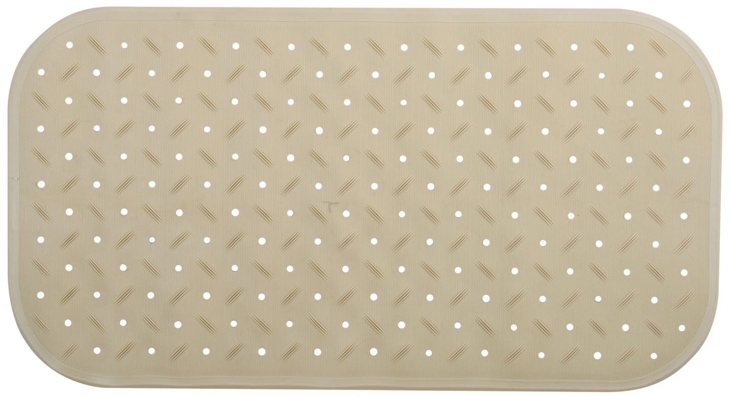MSV protišmyková podložka do vane Class, béžová, 36 × 65 cm