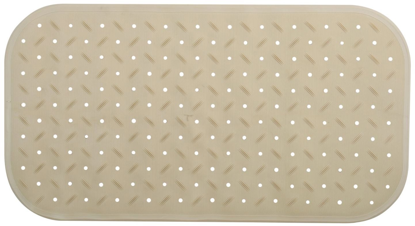MSV protišmyková podložka do vane Class, béžová, 36 × 76 cm