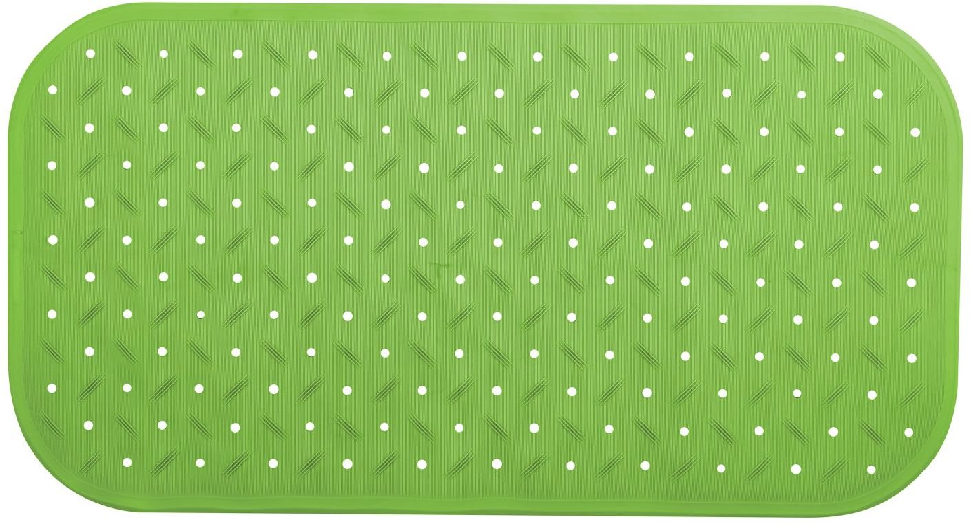 MSV protišmyková podložka do vane Class, zelená, 36 × 76 cm