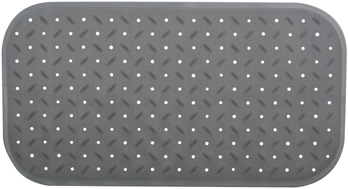 MSV protišmyková podložka do vane Class, sivá, 36 × 76 cm