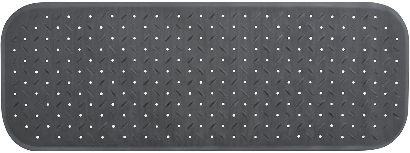 MSV protišmyková podložka do vane Class, sivá, 36 × 97 cm