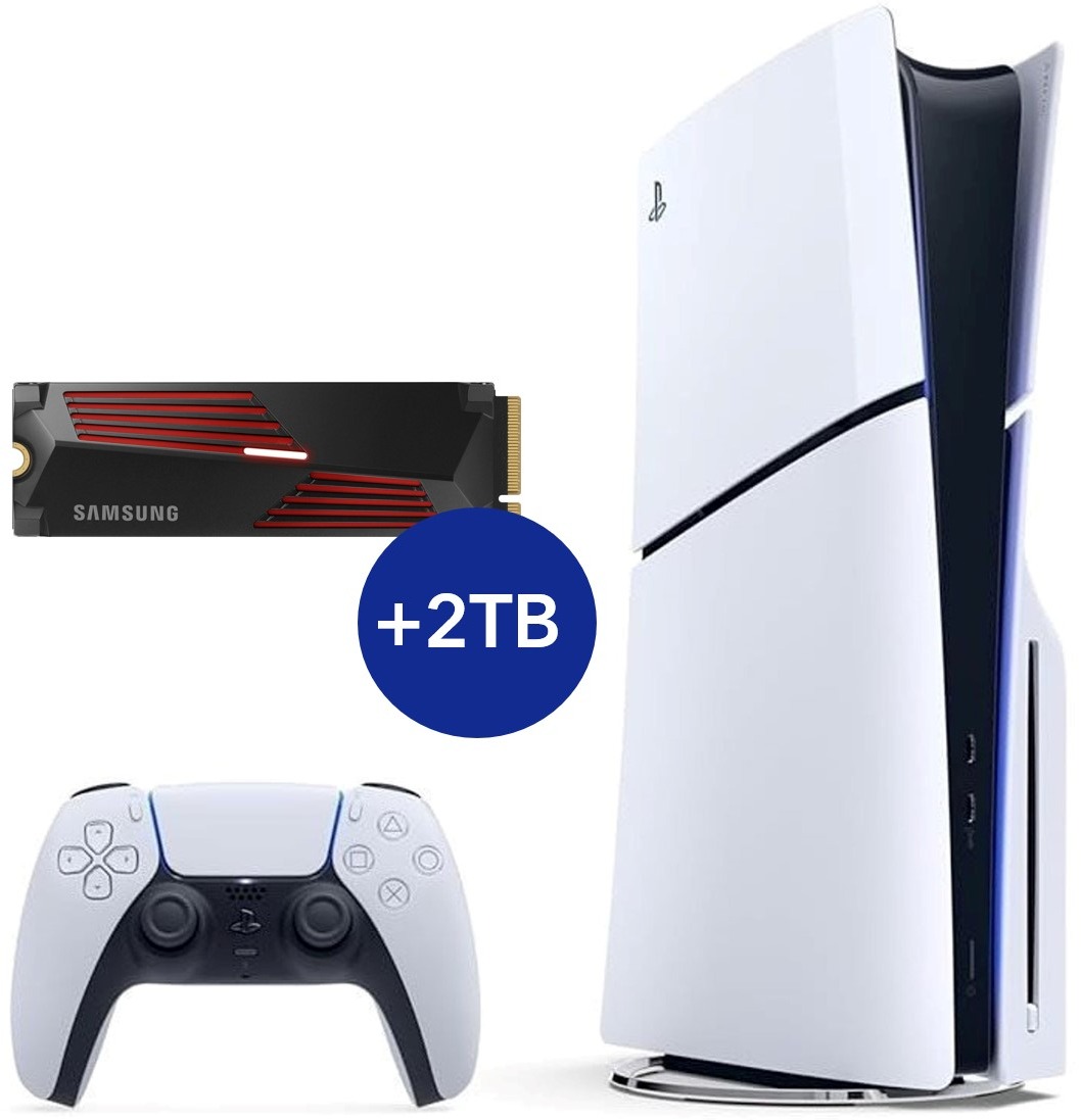 PlayStation 5 (Slim) – 1 TB + 2 TB SSD