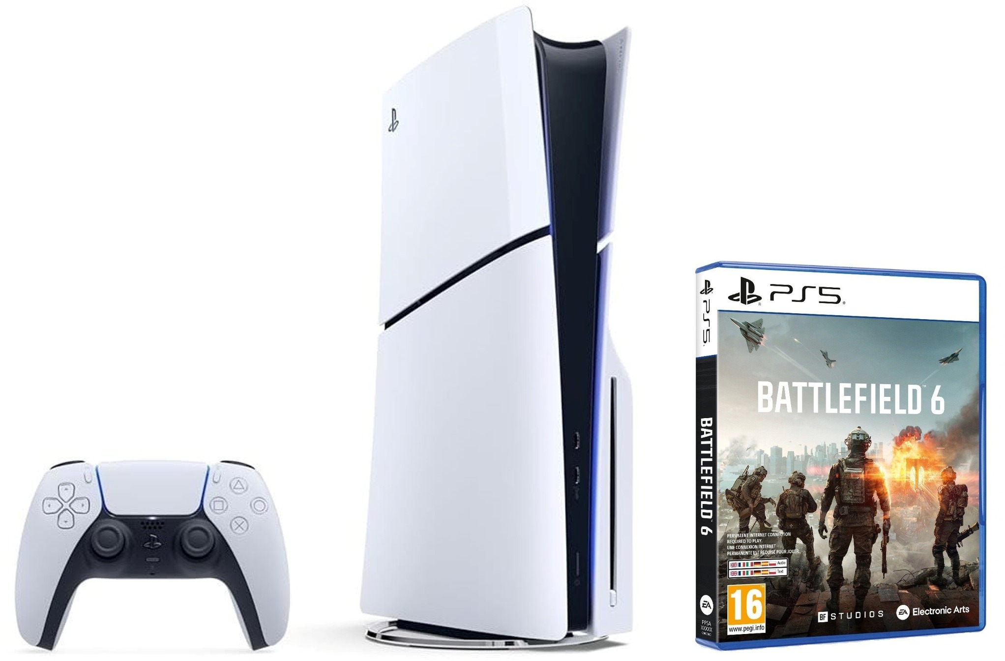 PlayStation 5 (Slim) – 1 TB + Battlefield 6