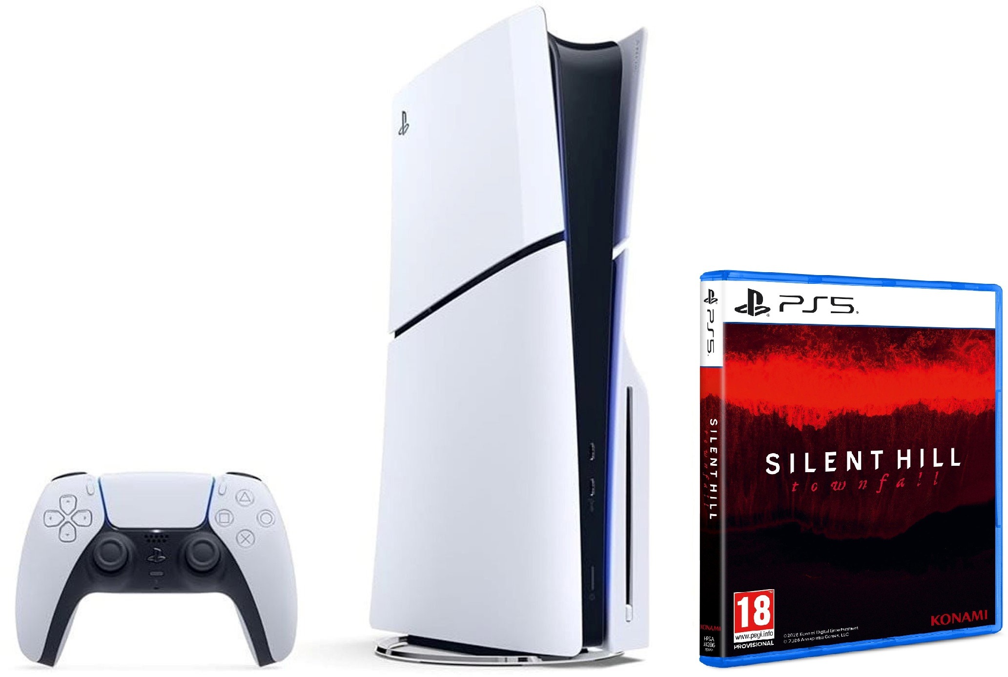 PlayStation 5 (Slim) – 1 TB + Silent Hill: Townfall