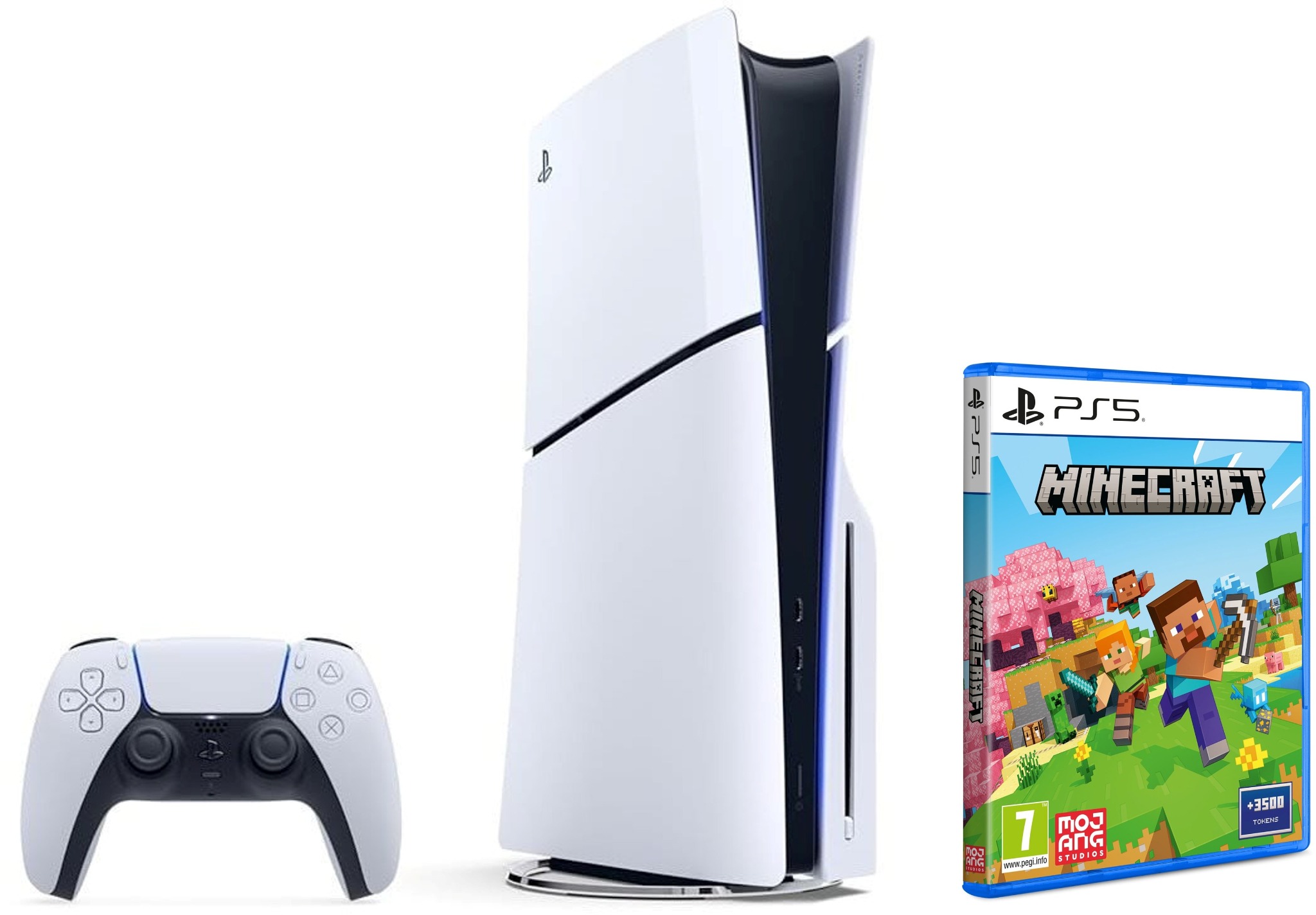 PlayStation 5 (Slim) – 1 TB + Minecraft