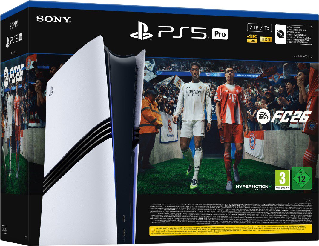 PlayStation 5 Pro – 2TB + EA Sports FC 26