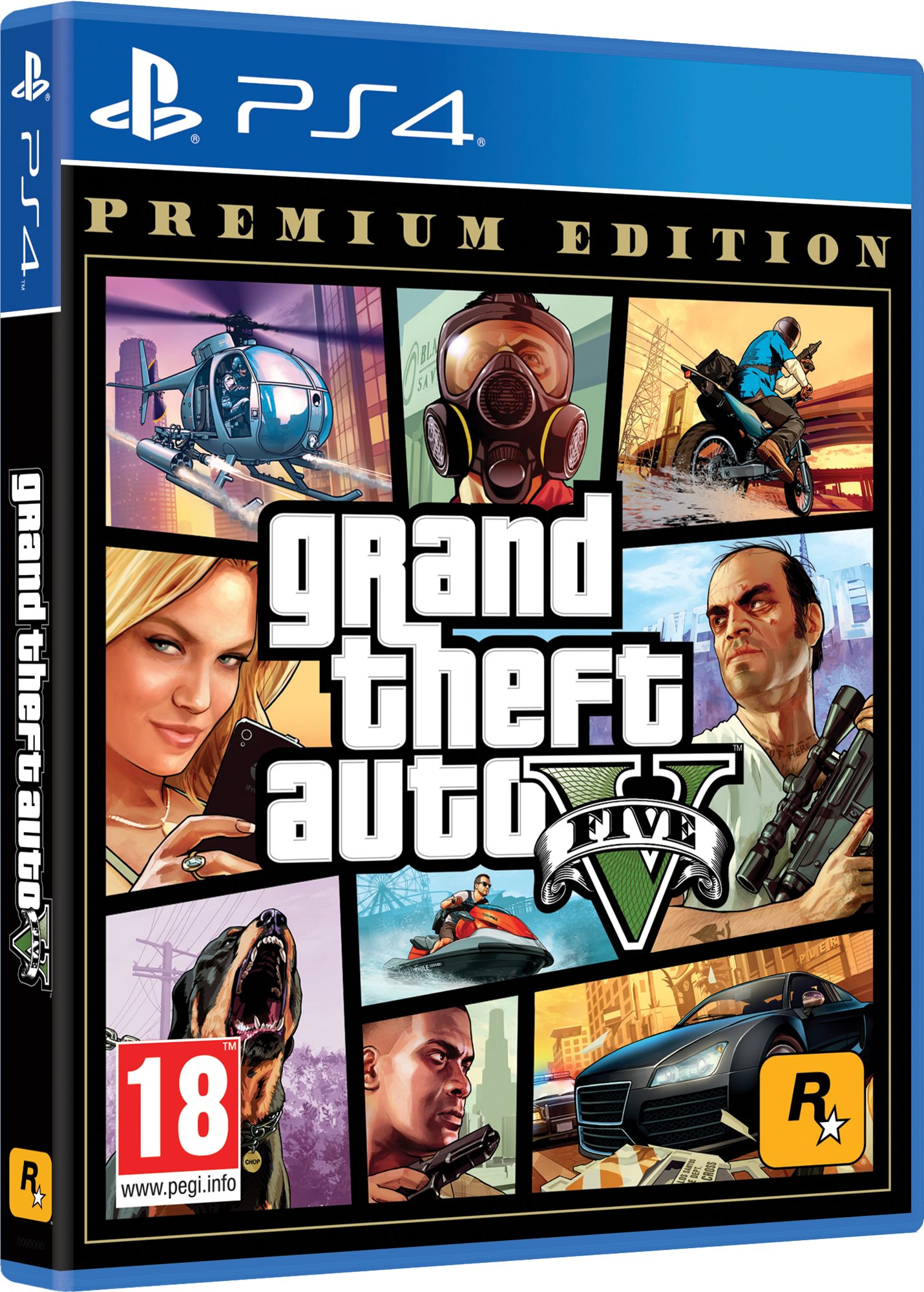 Grand Theft Auto V (GTA 5): Premium Edition – PS4