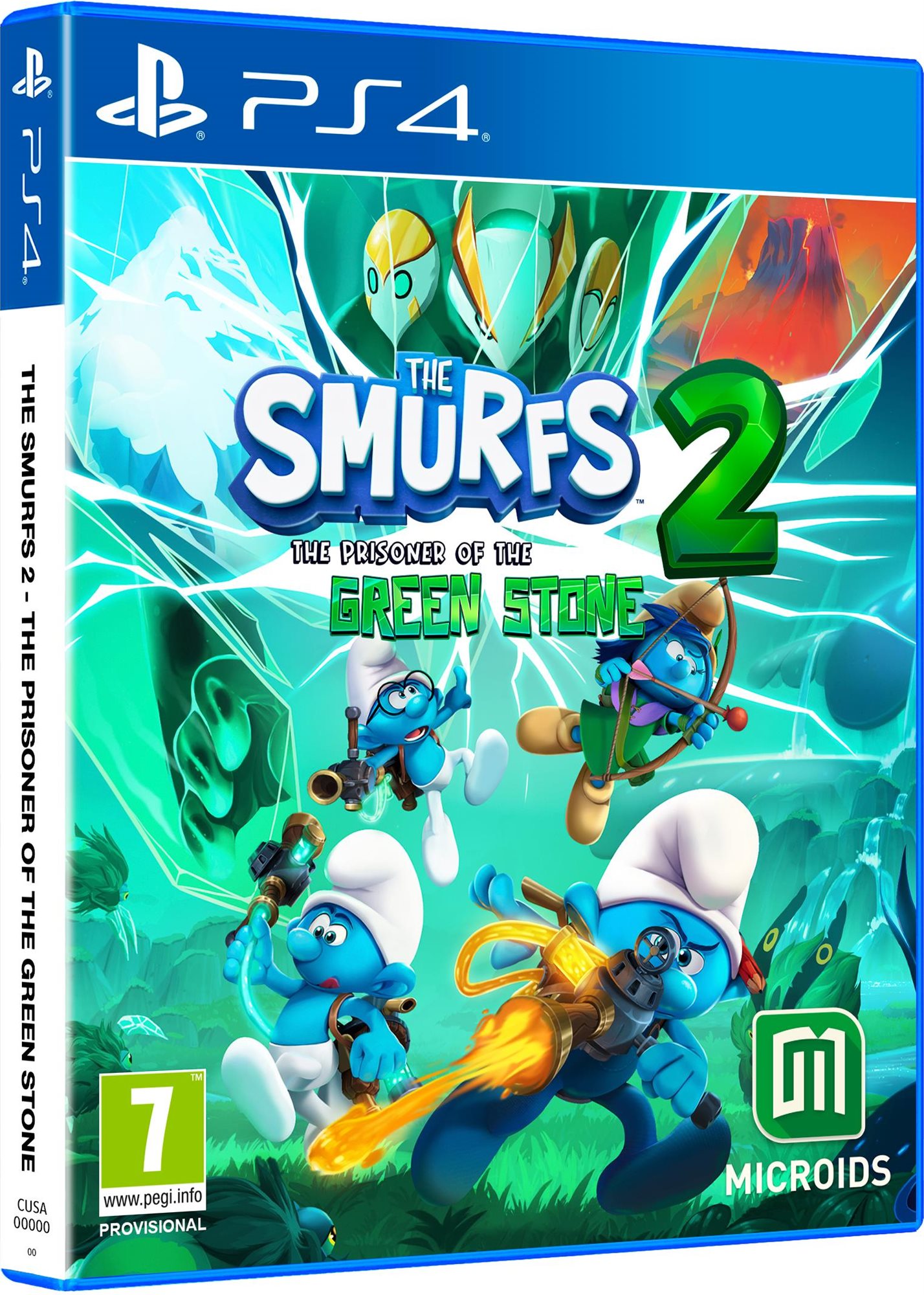 The Smurfs 2 (Šmolkovia): The Prisoner of the Green Stone – PS4