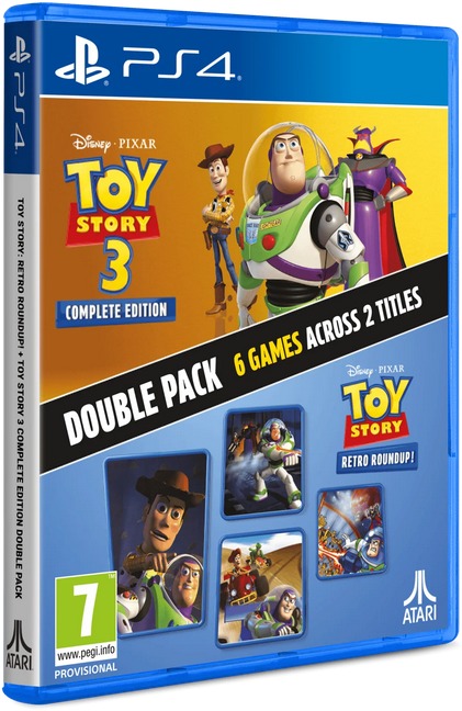 Toy Story: Retro Roundup! + Toy Story 3: Complete Edition Double Pack – PS4